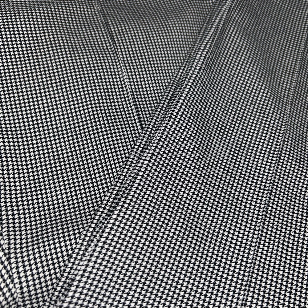Massimo Fabbro Pull-On Pants Black White Plaid Slim Ankle S 4 - Picture 9 of 12